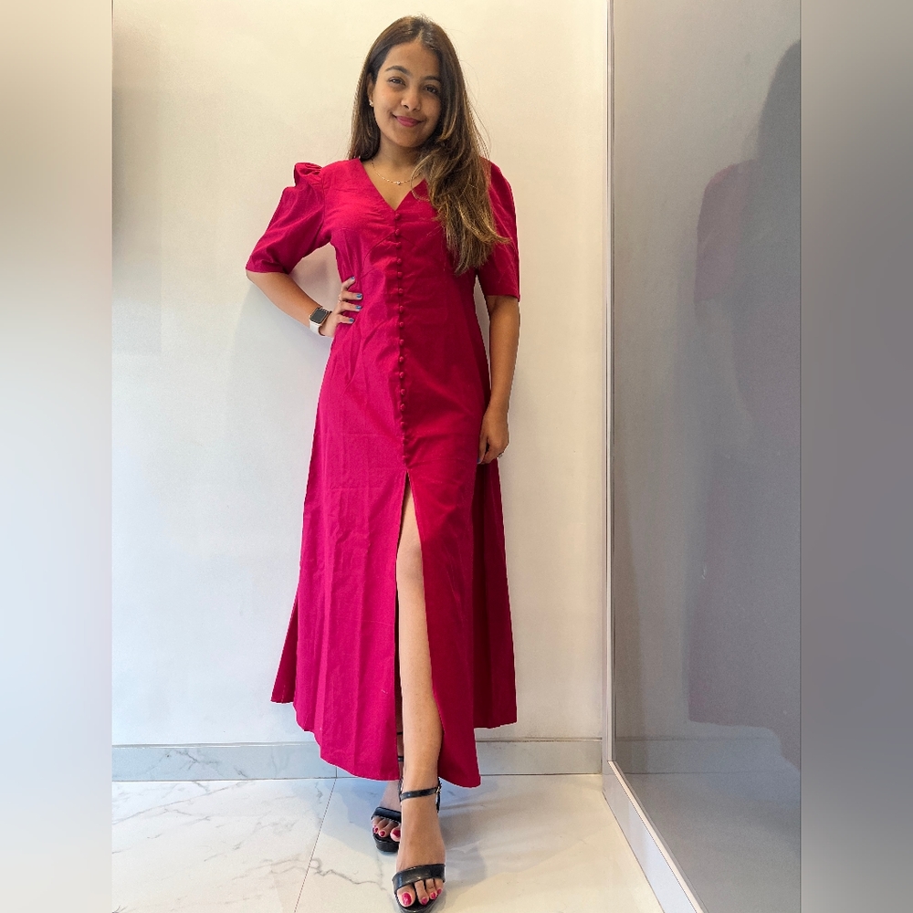 Long slit dress - Picture 2 of 2